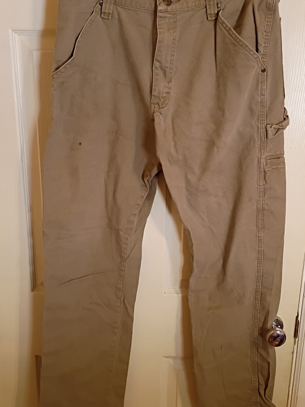 Wrangler Khaki Work Pants 33 x 32